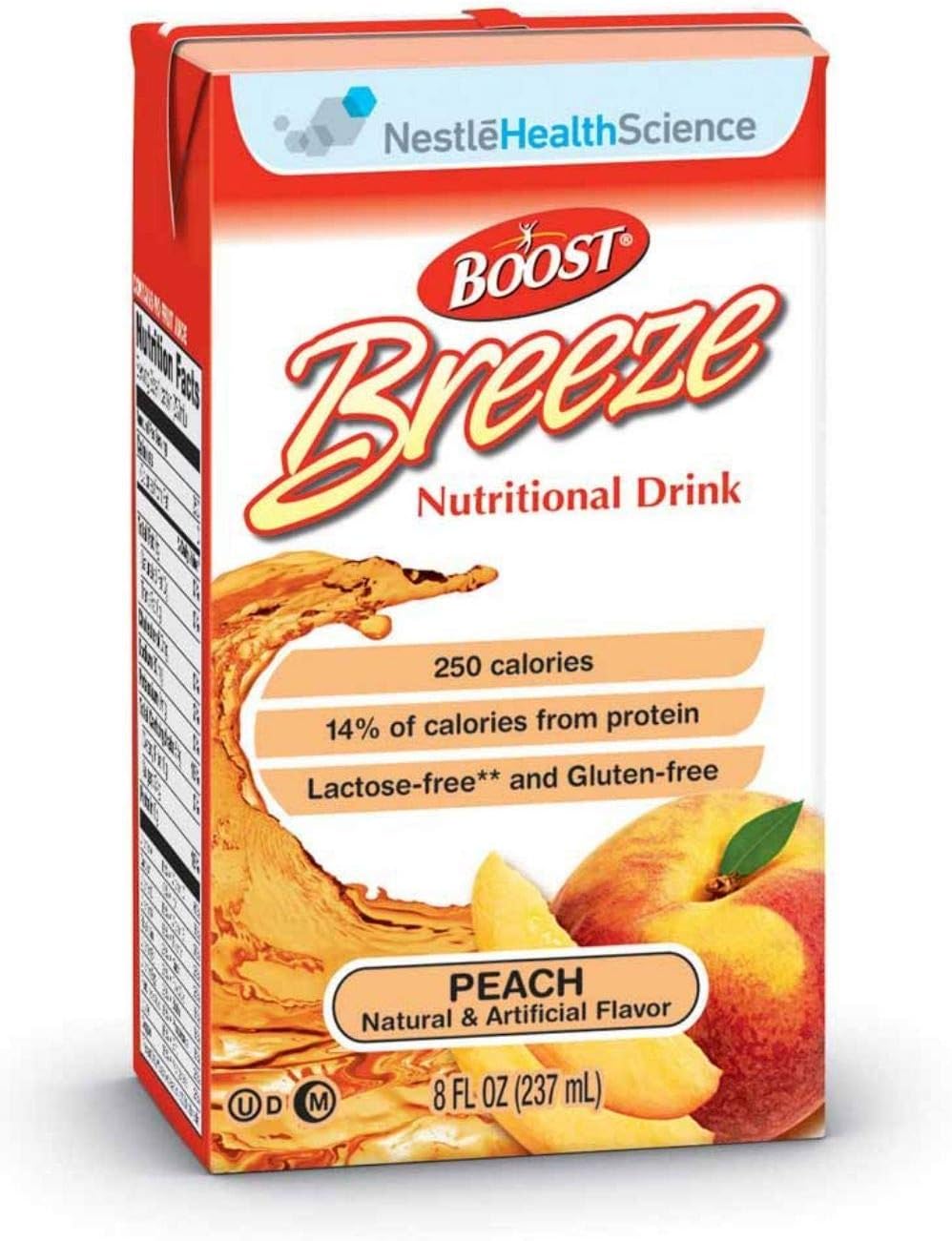 Boost Breeze Peach Brikpak 27 X 8oz Case **2 CASE SPECIAL** Amazon.ca