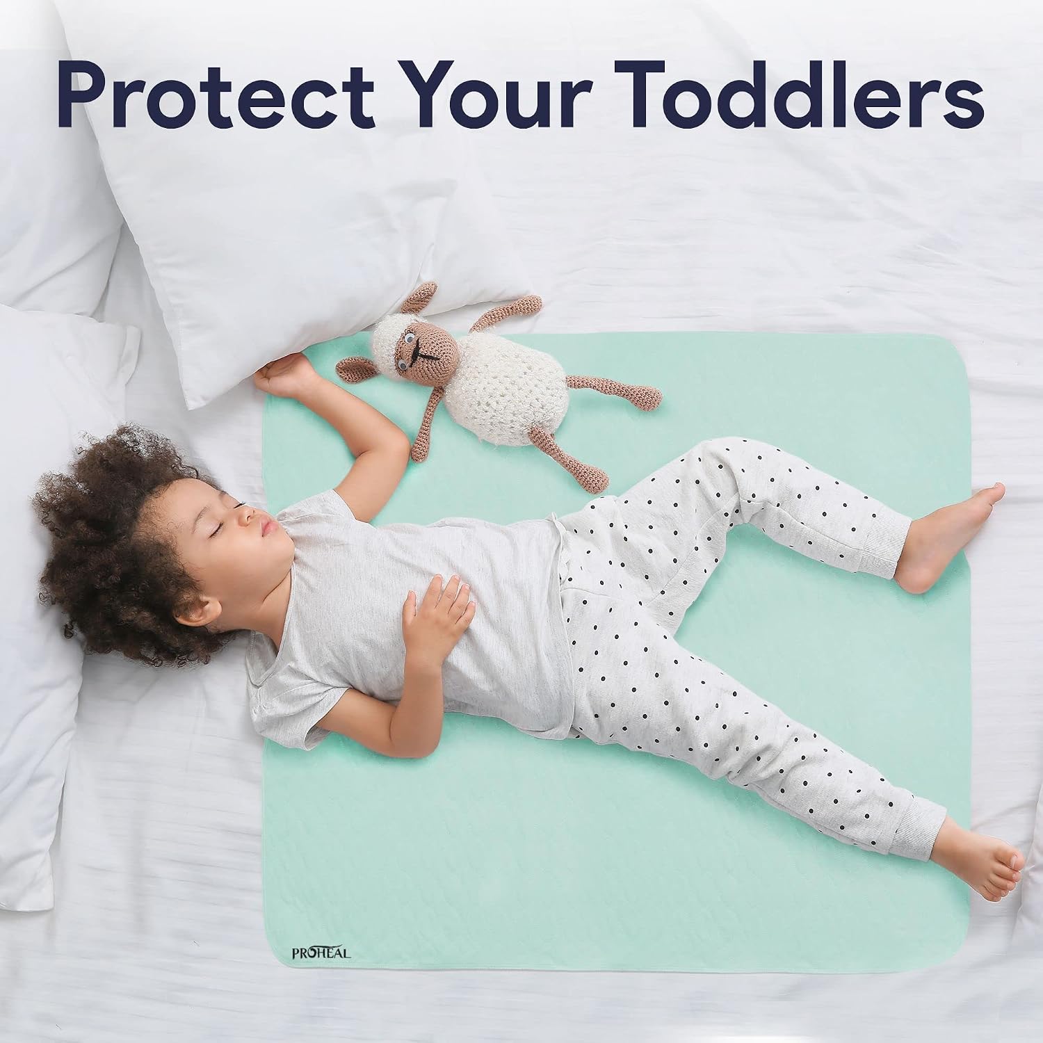 Incontinence Bed Pads Washable - Wicking Waterproof Bed Pads - Soft and Breathable Laminated Chucks - Moderate Absorbent Reusable Pee Pads for Adults - 34" x 36" - 2 Pack