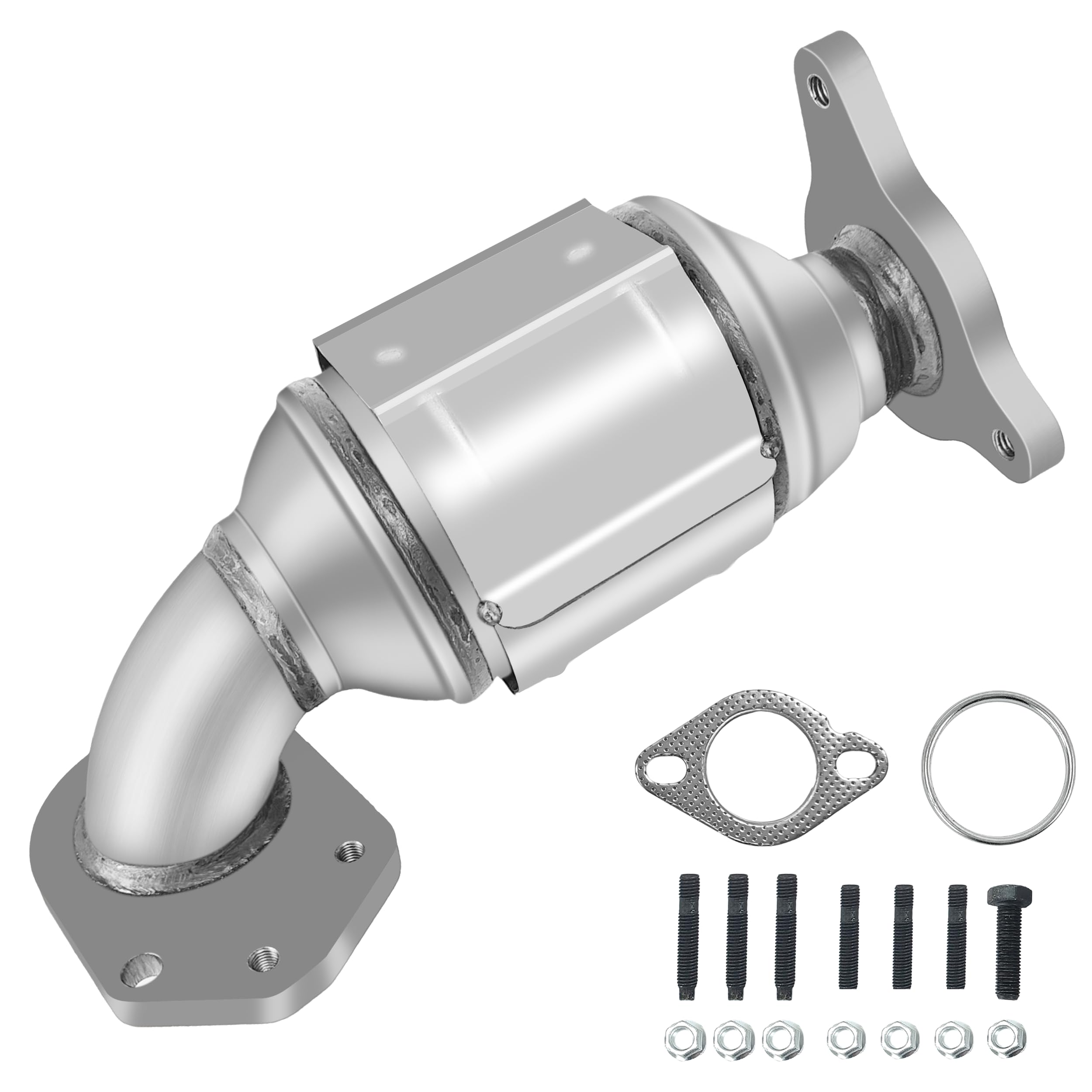 [Front]FortunaFlow Catalytic Converter Compatible with Chevy Malibu 2013 2014 2015,Malibu Limited 2016,Impala 2014 2015 2016,2.5L,Replace,679545(EPA Compliant high flow standard)