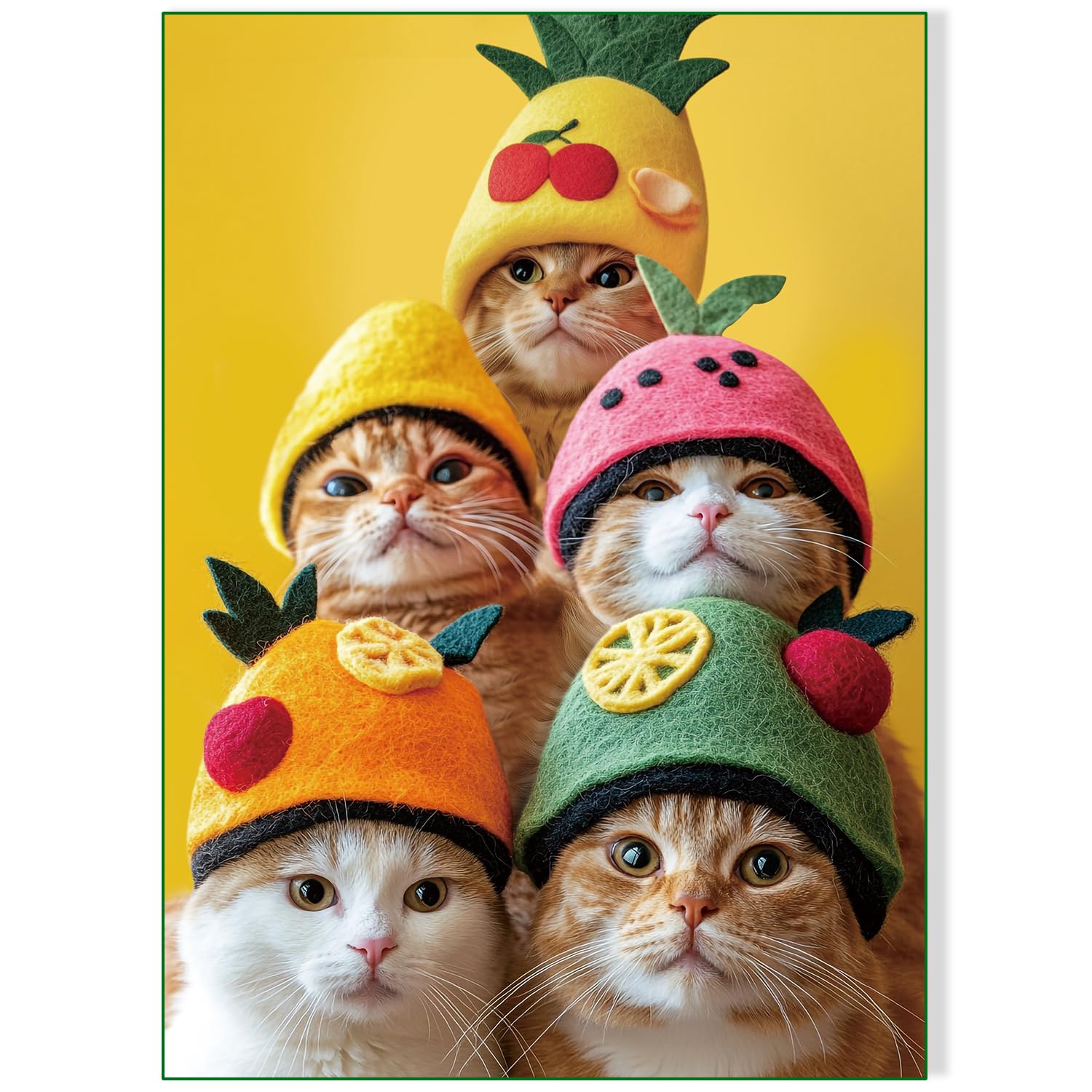 500 Pieces Jigsaw Puzzles for Adults and Teens and Kids Family Happy Games Cats' Party