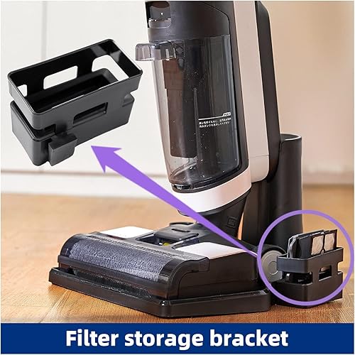 Miniatura 3 de KAFTKO Accesorios para aspiradora, soporte de filtro HEPA, soporte de almacenamiento de cepillo principal, compatible con Tineco Floor ONE S3iFloor