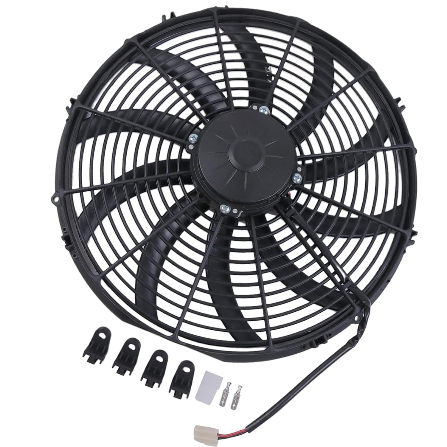 Replacement for SPAL 12V 16.00" High Performance Pusher Fan 30102047 VA18-AP70/LL-86S Straight Blades