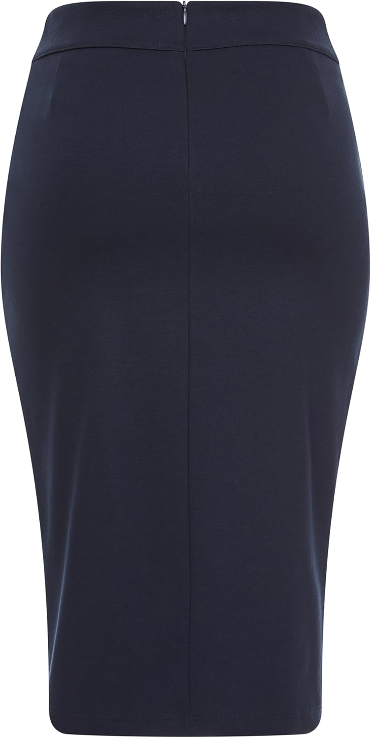 Baby'O Made in The USA Women's Pencil Skirt | Knee Length Pencil Skirt | Tailored Fit Bodycon Stretch Modest Pencil Skirts - Image 5