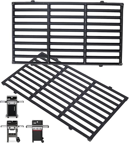 Miniatura 10 de 7637 Spirit - Plancha para Weber Spirit 2, parte de parrilla GS4 Spirit II/I 200 SER E210 E220 S210, Webber Spirit 200/300 (2025), repuesto