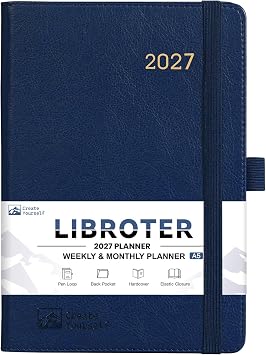 2027 Planner - Agenda Planner 2027 Weekly Monthly Planner