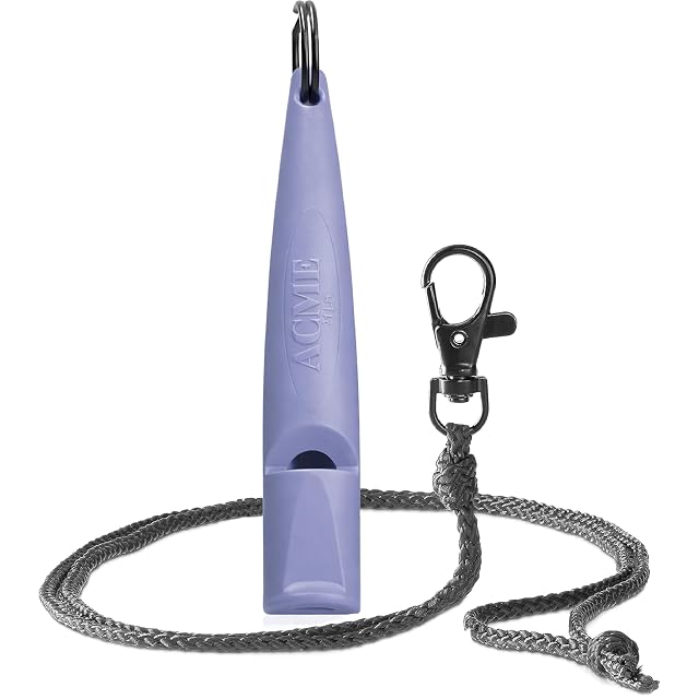 ACME Silbato Alpha 211.5 para perros con cordón, color violeta