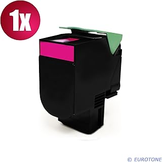 Eurotone Tonerkartusche for Lexmark rebuild C540H1MG C 540 N C 543 DN C 544 DN C 544 DTN C 544 DW C 544 N C 546 DTN X 543 DN X 544 DN X 544 DTN X 544 DW X 544 N X 546 DTN X 548 DE X 548 DTE Rot (ca. 2.000 pages) RED