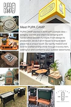 Amazon.com: PUPACAMP Wooden Table Compatible with Stanley