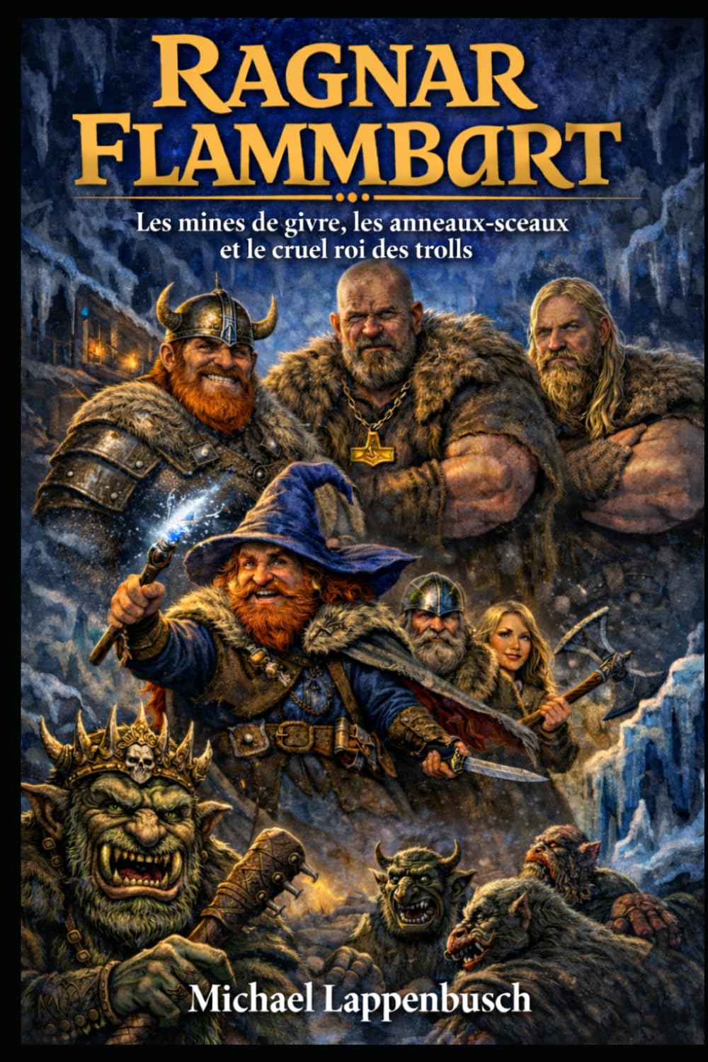 Ragnar Flammbart - Les mines de givre, les anneaux-sceaux et le cruel roi des trolls: 4 (Ragnar Flammbart (Français))