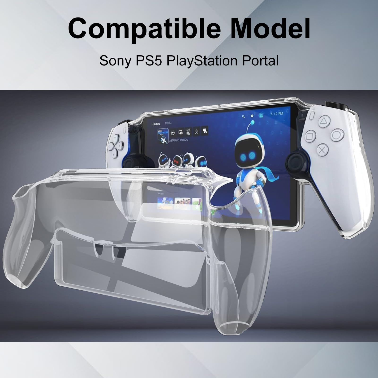 Coque de Protection - Sony - Playstation Portal - TPU - Antichoc - Ergonomique - Blanc