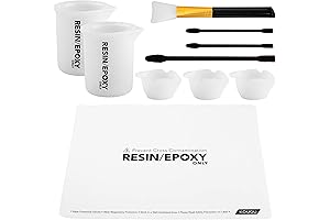 KOUGU Professional Epoxy Resin Starter Kit for Cups and Crafts