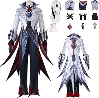 Amazon.com: Game Character Genshin Impact Arlecchino Cosplay Costume