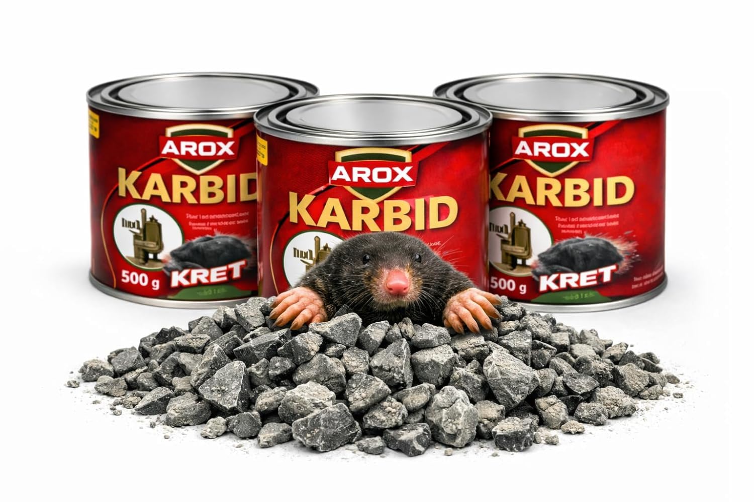 Carbure de Calcium Granulé 1 kg – Qualité Premium pour applications extérieures