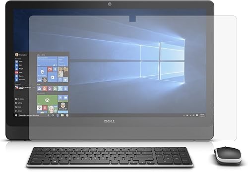 Protector de pantalla (juego de 2) para Dell Inspiron 24 3459 23.8 pulgadas, todo en uno, pantalla táctil de escritorio de alta claridad, filtro