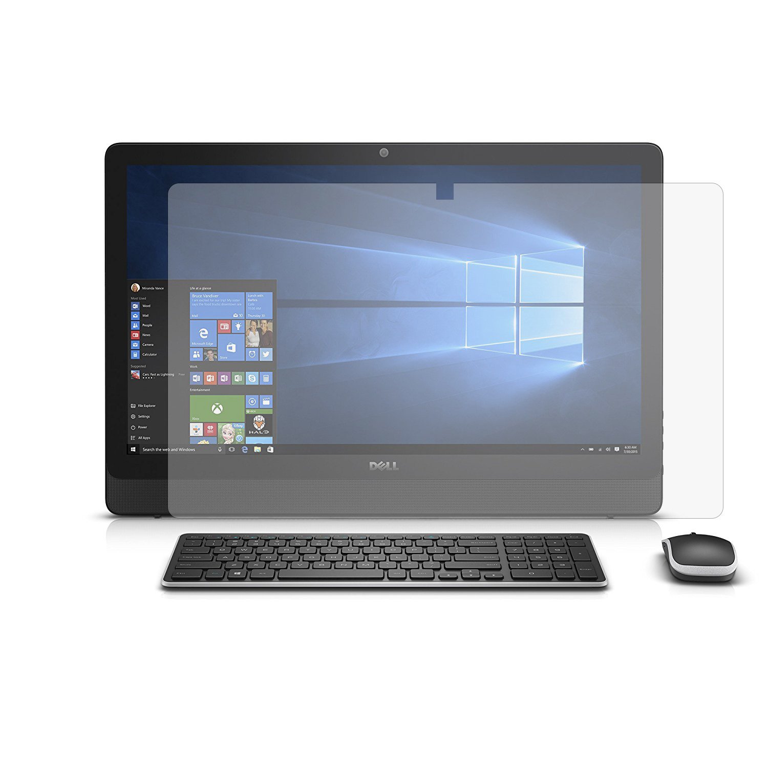 PcProfessional Screen Protector (Set of 2) for Dell Inspiron 24 3459 23.8