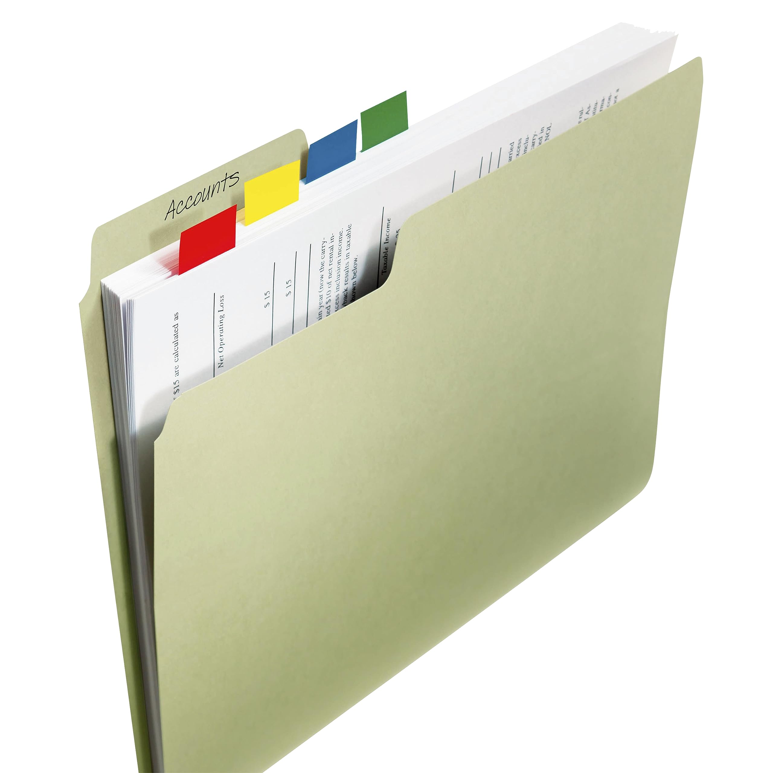 Post-it Index Flags 50 per Pack 25mm Assorted Ref 680-RYBGVA [Value Pack of 4 and Strong Index Sample]