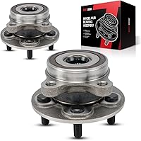 Vista 72 de Conjunto de cojinetes de buje de rueda delantera Torchbeam 513347 para Mazda CX-5 2013-2022, 2014-2021 Mazda 6 Rodamiento de rueda de 5 lengüetas