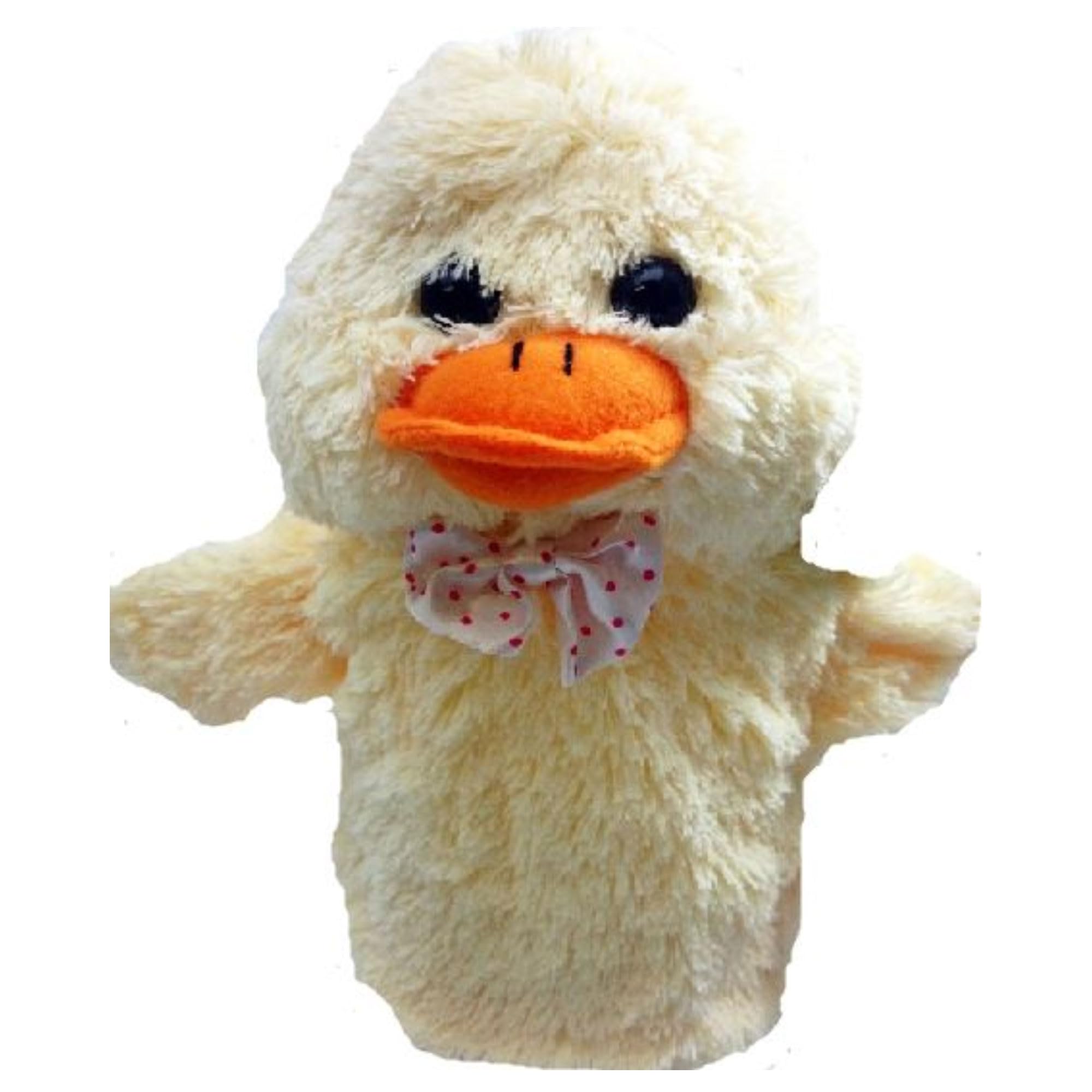 Concept4u Easter Hand Puppets Duck for Imaginative Play, Show Theater, Easters, Birthday Party Supplies - 26cm Approx Hand Puppet Size