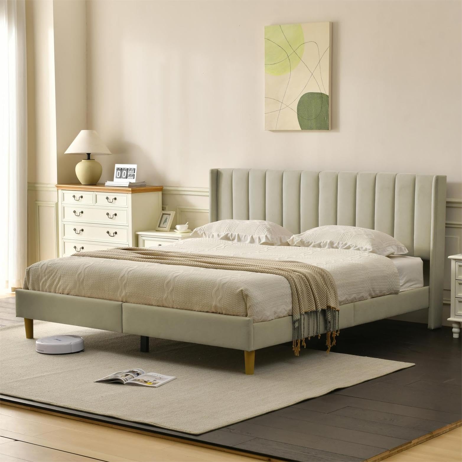 hy100602】socph bed double hy100602】socph bed double ModernLuxe