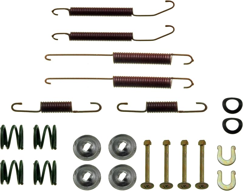 Kit de ferragens do freio a tambor traseiro Dorman HW17333 para modelos Nissan selecionados – 1 unidade