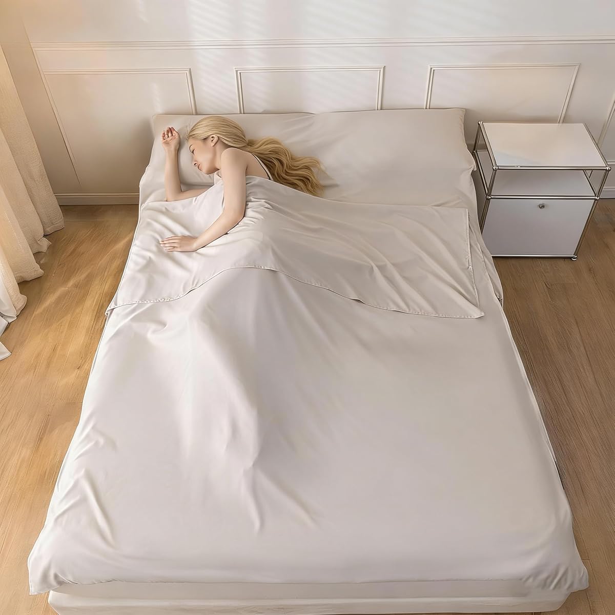 Sleeping Bag Liner Ultralight Sleep Sack Travel Sheets for Adults Liners