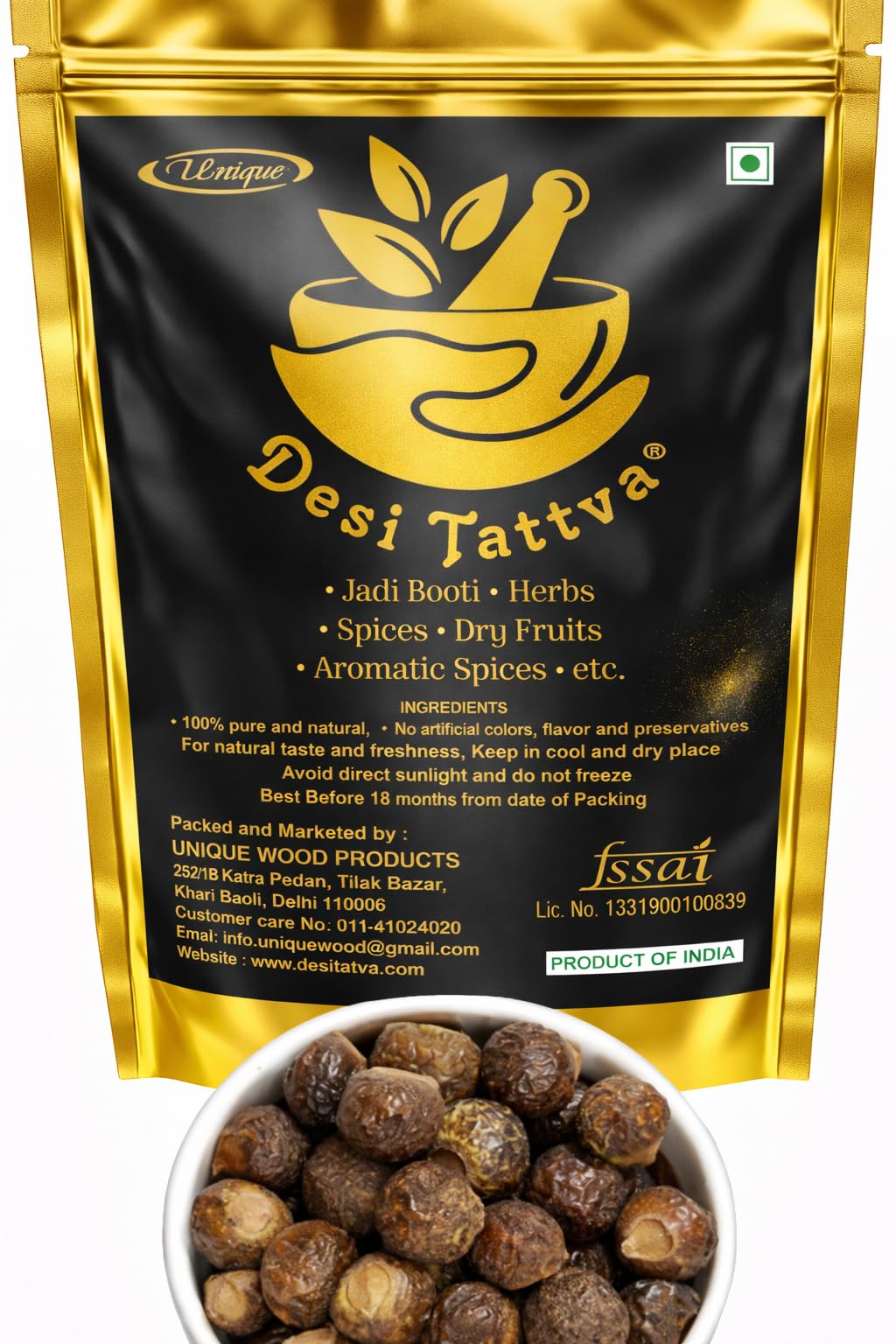 Desi Tattva- Reetha Dried - Ritha (250 Gm)-image-42