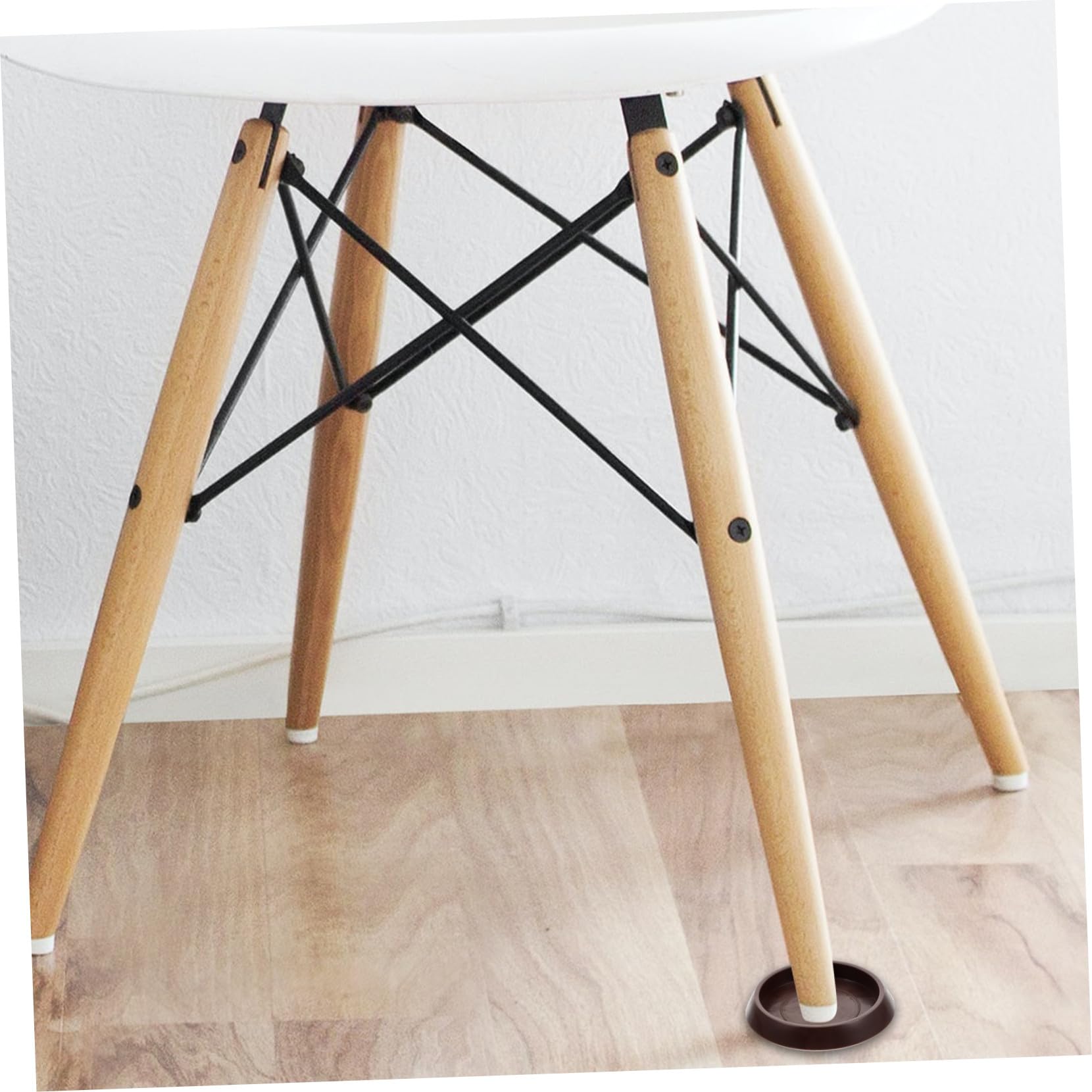 Angoily 48 Teiliges Kleine Verschleißfeste Möbelgleiter aus Kunststoff Multifunktionale Rutschfeste Tisch und Stuhlbeinauflagen für Wohnzimmer Schlafzimmer Schutz für Parkett und