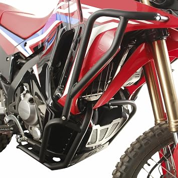 GP Kompozit Engine Guard Crash Bar Protection Black Full Set Compatible for Honda CRF250 Rally / CRF300 Rally 2021-2024
