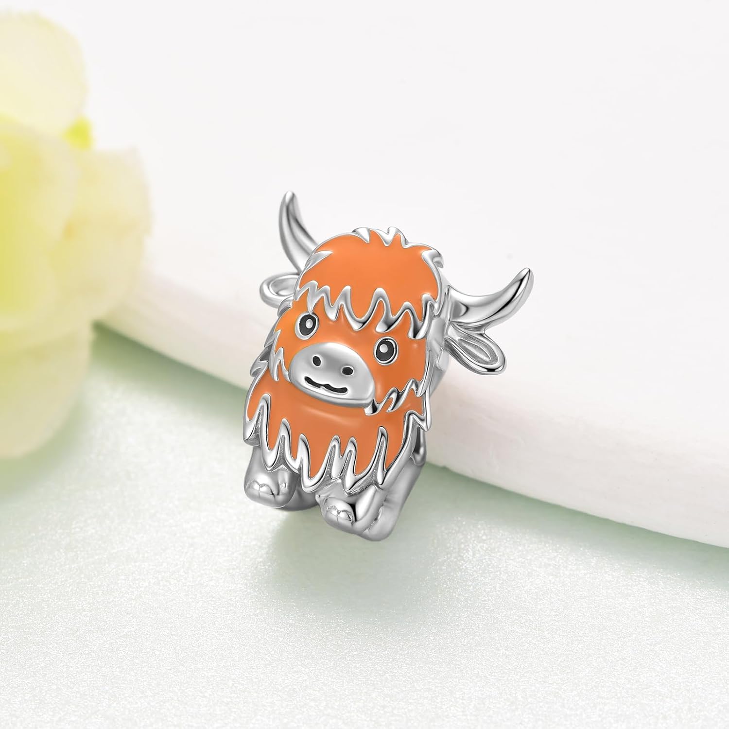 Highland Cow Charms 925 Sterling Silver Animal Charms Bracelets Jewelry Gift Decor Accessories Stuff Beads for Women - Image 2