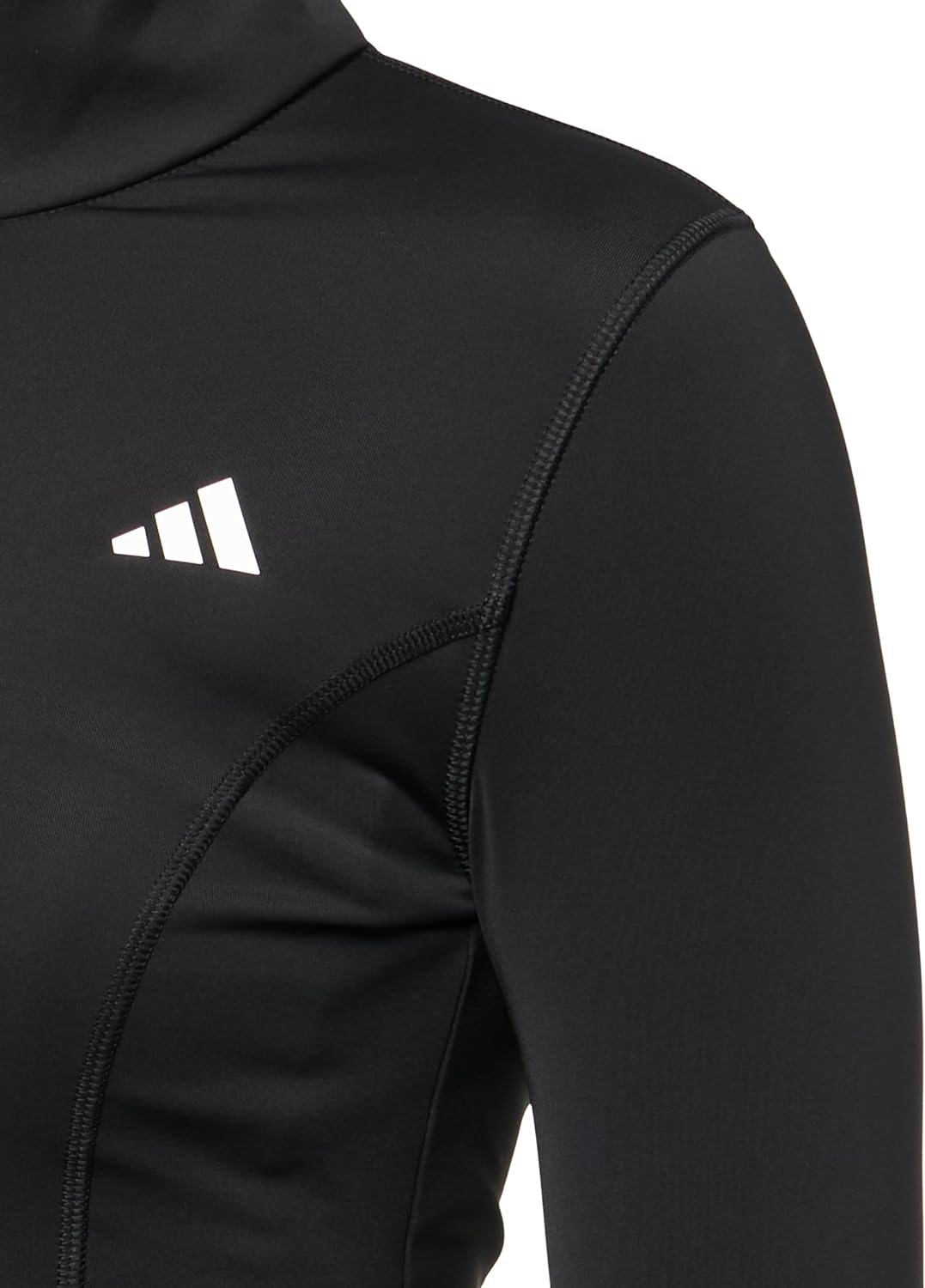 adidas womens Optime Essentials Full-zip Training Sweatshirt - Image 3