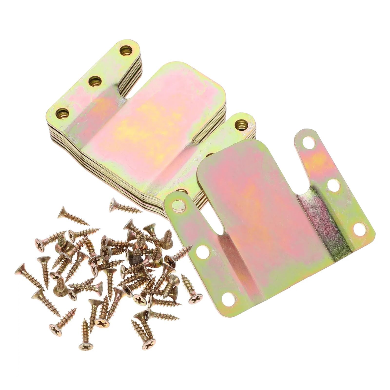 Hzomif 4 Sets Sectional Sofa Connectors Heavy Duty Metal Fastener for Couch