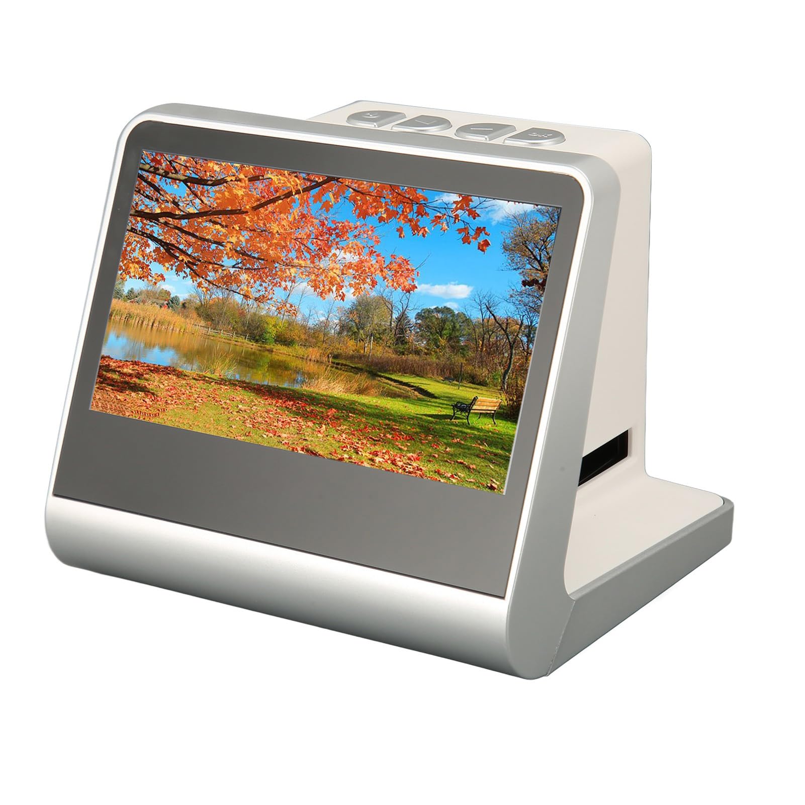 Escáner de Película, Escáner Negativo con Pantalla LED en Color de 5 Pulgadas para la Familia (UE)