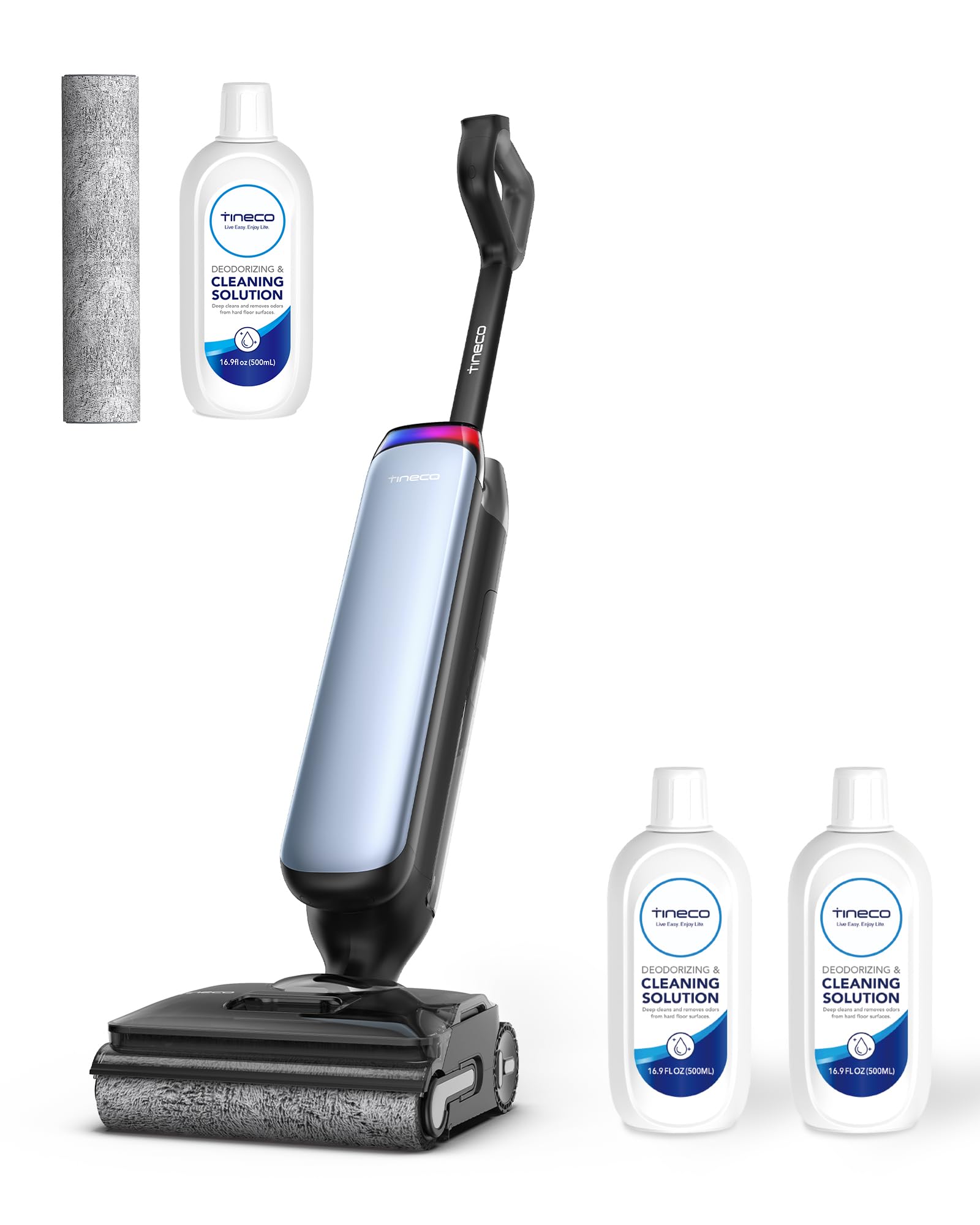 Tineco Floor One S9 Artist Aspirateur Laveur et Nettoyant 2 x 1 L.
