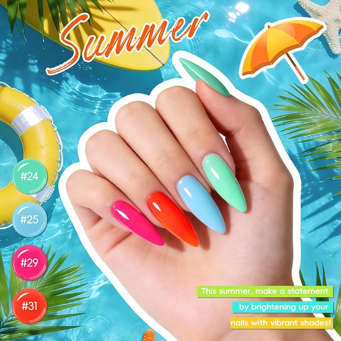 Set de esmaltes en gel PEACECOLOR 40 piezas miniatura 3