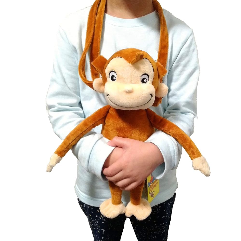 Amazon.co.jp: おさるのジョージ ぬいぐるみ ショルダーポーチ