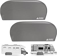 Vista 8 de Leader Accessories Cubierta de neumático de doble eje para caravana de 27 a 29 pulgadas, cubiertas de rueda de doble eje para cámper, camión