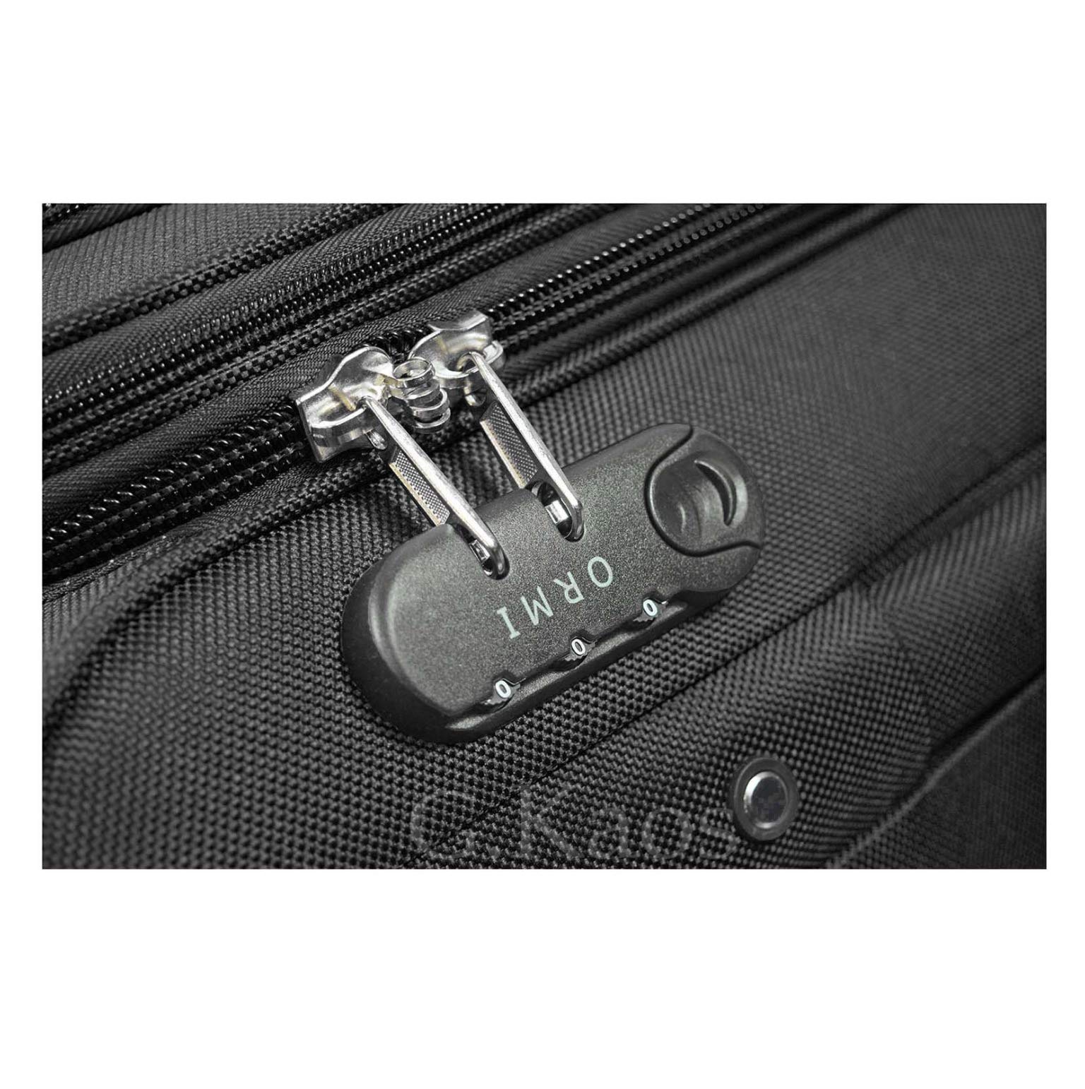 SLmilano Trolley valigia set valigie semirigide set bagagli in tessuto super leggeri 4 ruote piroettanti trolley piccolo adatto per cabina con compagnie lowcost art.214 (grigio)