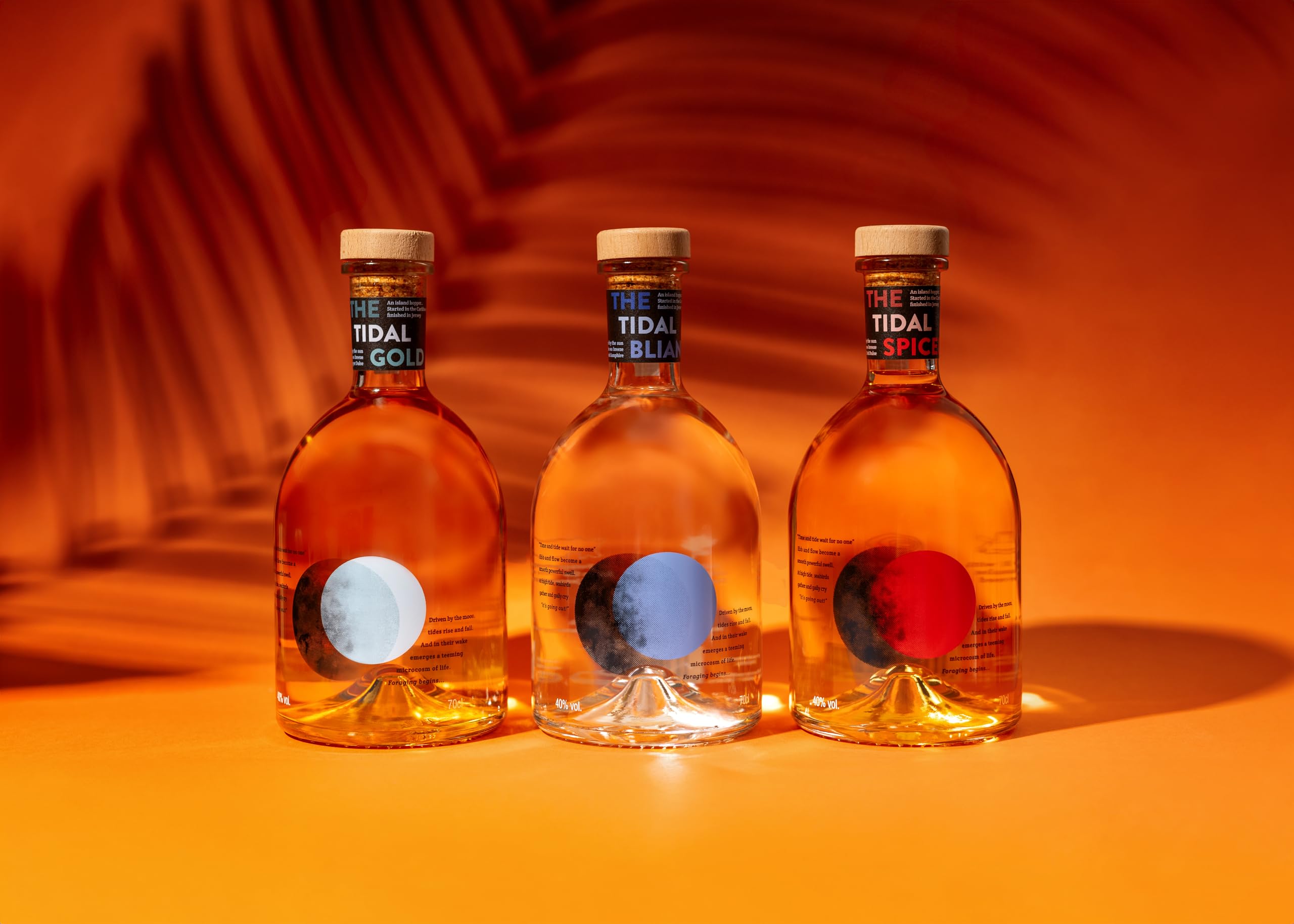 The Tidal Gold - Golden Rum 70cl | Bester Rum Gewinner bei den Best 100 Taste Awards, 70cl