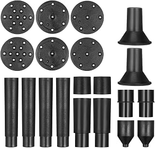 INOOMP 2Sets Solar Fountain Nozzle Heads for Garden Lightweight Adapter