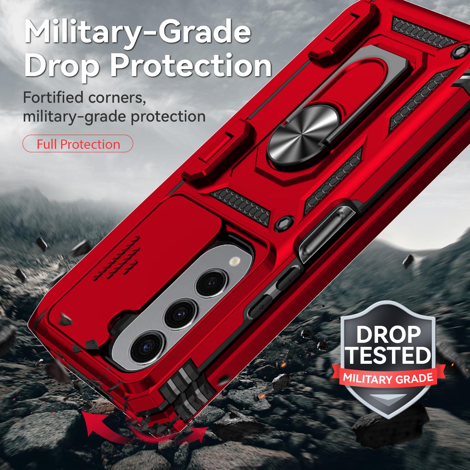 Amazon.co.jp: YQODSZ Samsung Galaxy Z Fold 5用ケース Sペン&S