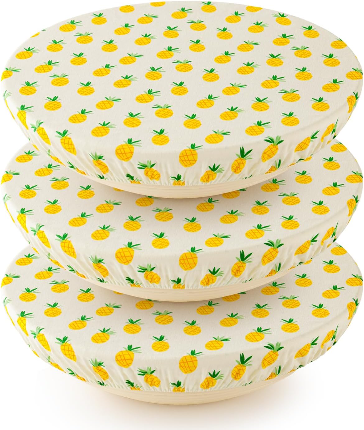 3 Pcs Large 14 Inch Sourdough Bread Cover, Reusable, Elastic Rim Washable