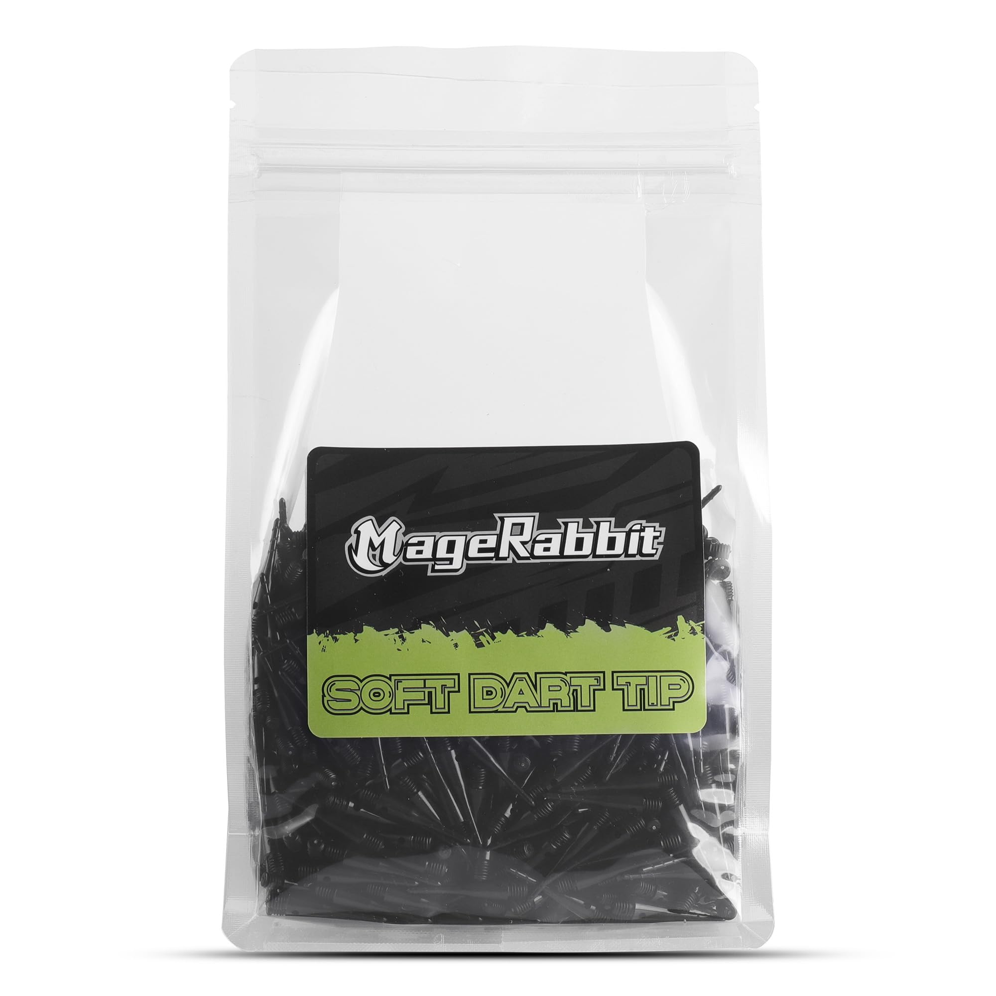 Amazon.co.jp: MageRabbit ダーツチップ、2BA ブラック、1000個パック