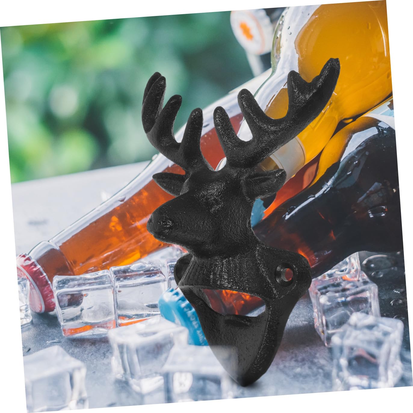 BESTYASH Flaschenöffner für Wein und Bier Manueller Handflaschenöffner aus Kompakt für Outdoor-aktivitäten und Partys