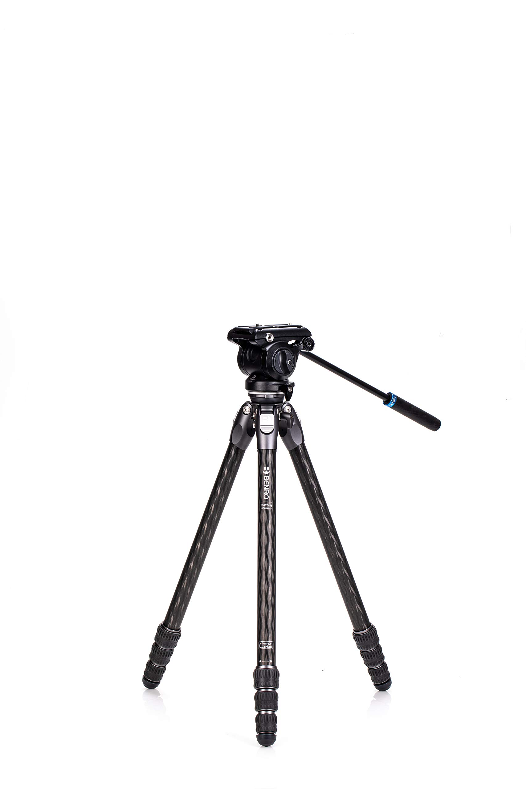 Benro Tortoise Carbon Fibre 2 Series Tripod System with S4Pro Video Head