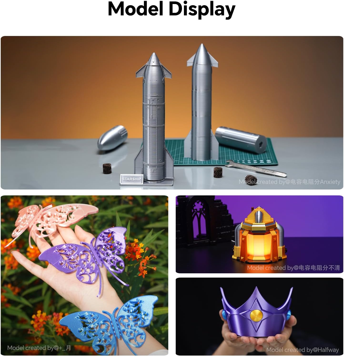 ANYCUBIC Silk Christmas Filament for Christmas Gifts and Decorations, Shiny 3D Printer PLA Filament 1.75mm Dimensional Accuracy +/- 0.02mm, 1KG Reusable Spool (2.2 lbs), Silk Christmas Green - Image 6