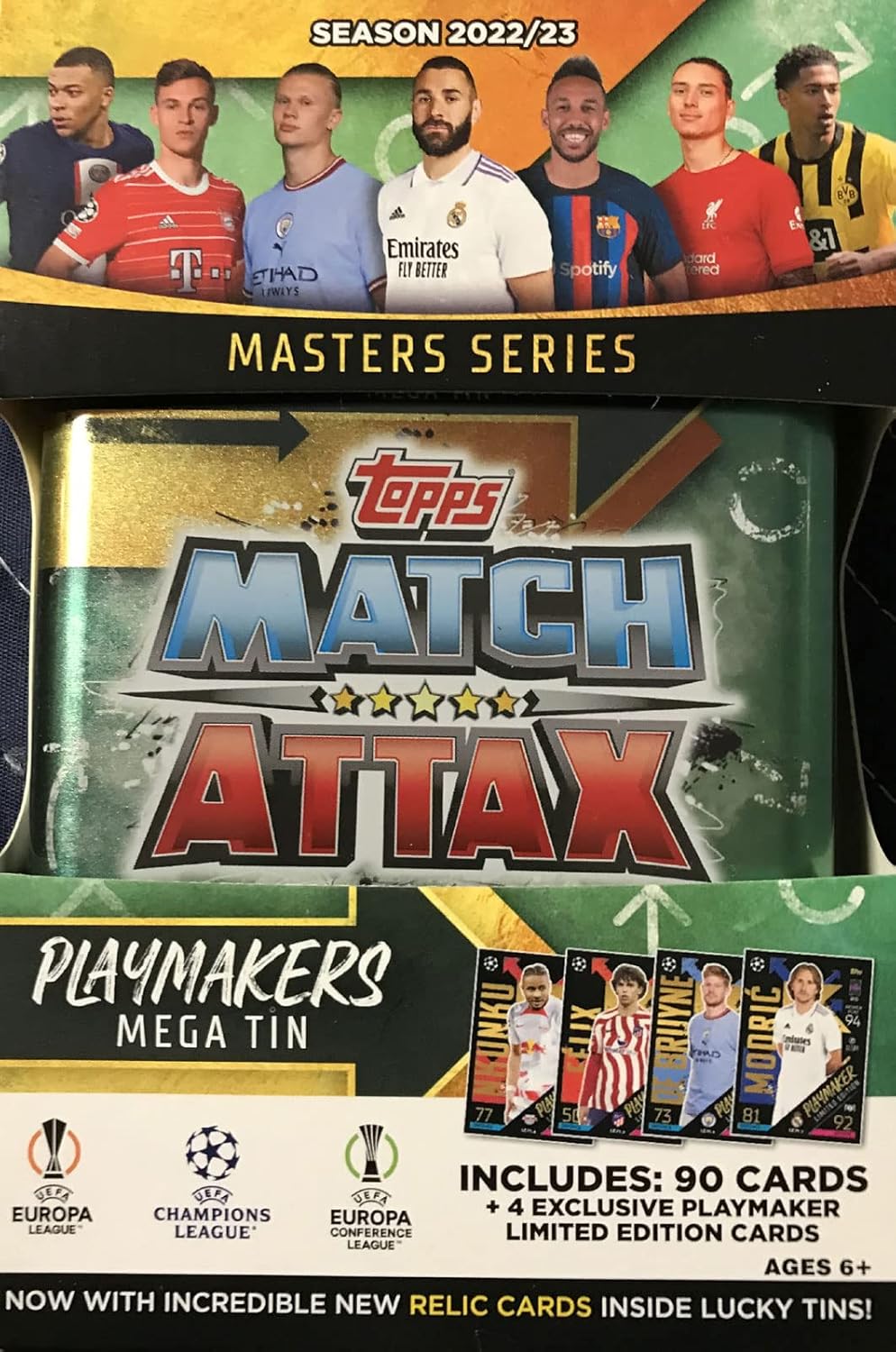 2022 2023 Topps PLAYMAKERS UEFA Champions League Match