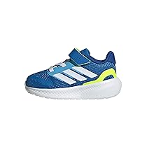 adidas RUNFALCON 5 Shoes Infants, Scarpe da Corsa Unisex-Bimbi 0-24, Bright Royal, Cloud White, Lucid Lemon, 24 EU