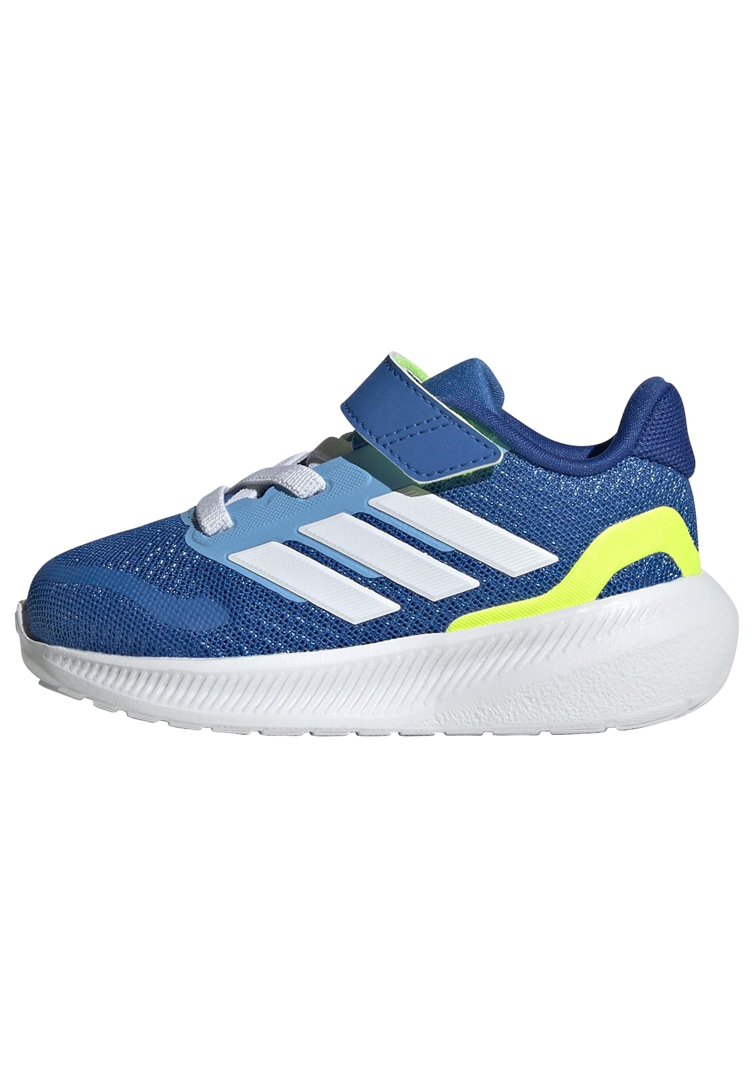 adidas Unisex Baby RUNFALCON 5 Shoes Infants, Bright Royal/Cloud White/Lucid Lemon, 5 UK Child