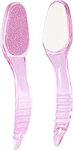 Beauté Secrets Dual-Sided Pumice Stone, Foot Scrubber for Dead Skin, Cracked Heels & Callus Removal, Foot Filer for Men & Women, Dead Skin Remover for Feet, Pink