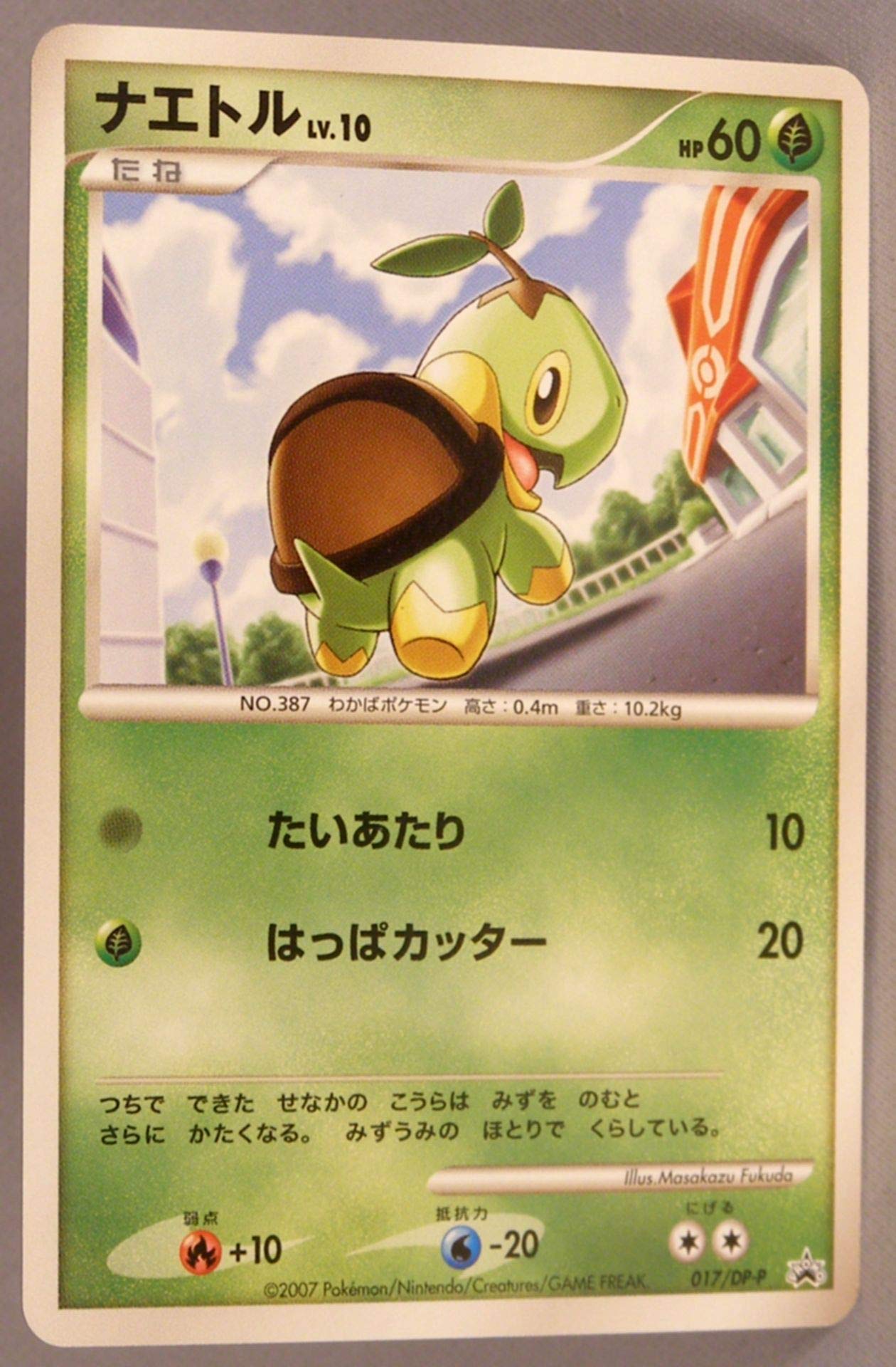 Amazon.co.jp: ポケモン カード 2007 プロモ ナエトル 017/DP-P : ホビー
